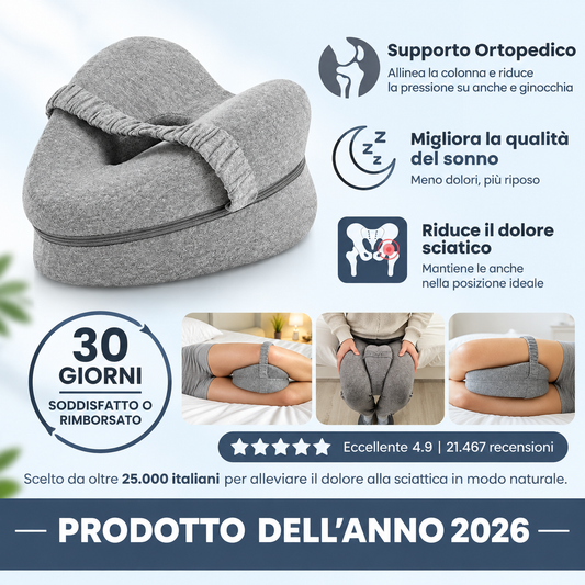 Cuscino Ortopedico posturale VELLUCE®