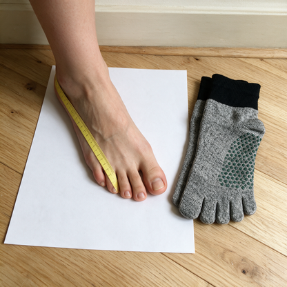 Calzini Barefoot VELLUCE® – Antiscivolo a 5 Dita