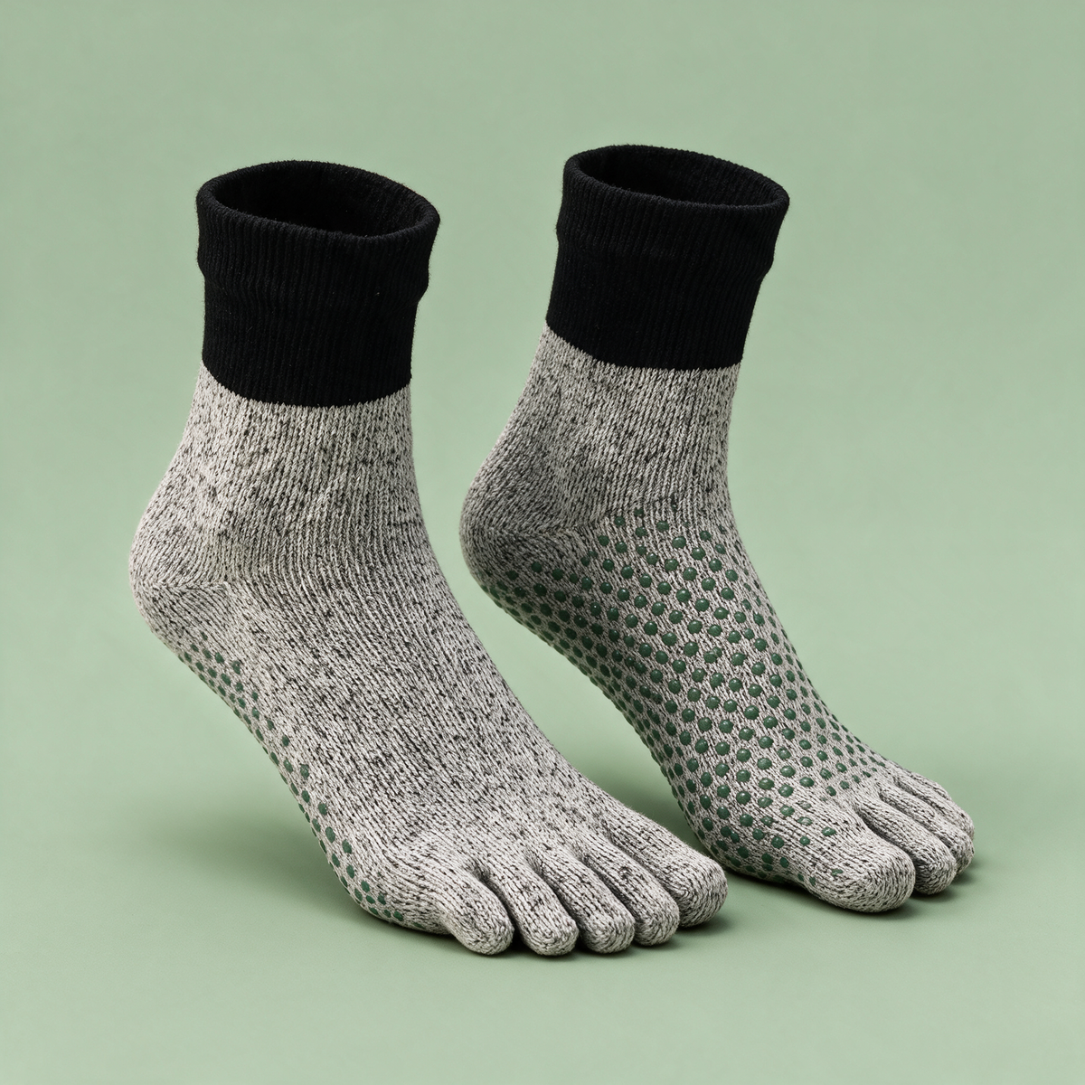 Calzini Barefoot VELLUCE® – Antiscivolo a 5 Dita